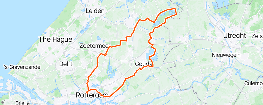 アクティビティ「Rondje Meije」の地図
