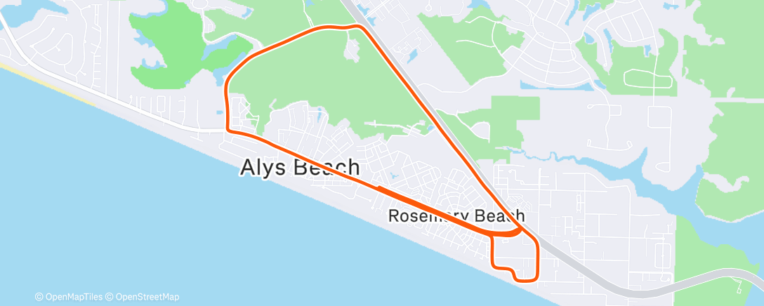 Map of the activity, 5x1k Mz5