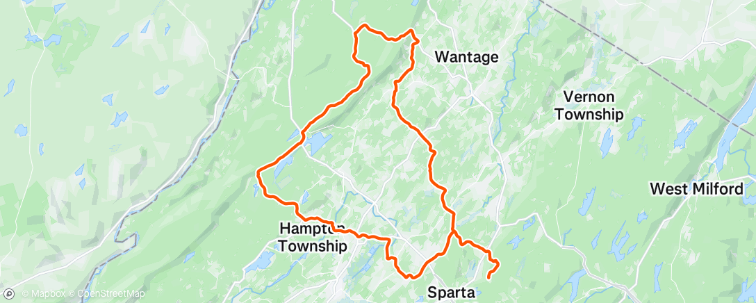 Map of the activity, Jersey