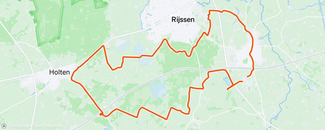 Map of the activity, Babbelbox met Wouter