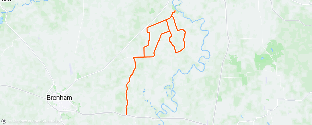 Map of the activity, Wind and Hills
