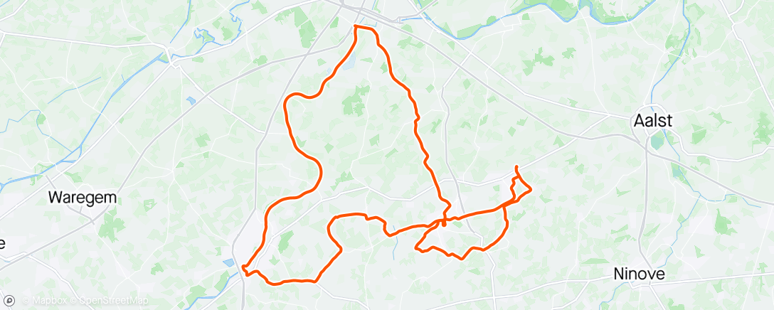 Map of the activity, Morning Ride - bakboter