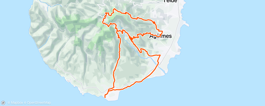 Mapa de la actividad (Pedalata mattutina)