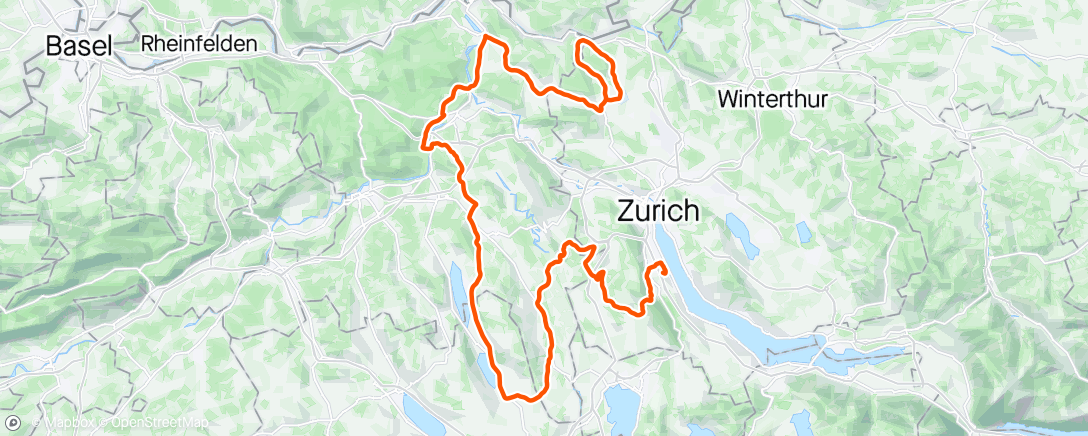 Map of the activity, #3 Tour de Suisse 🇨🇭