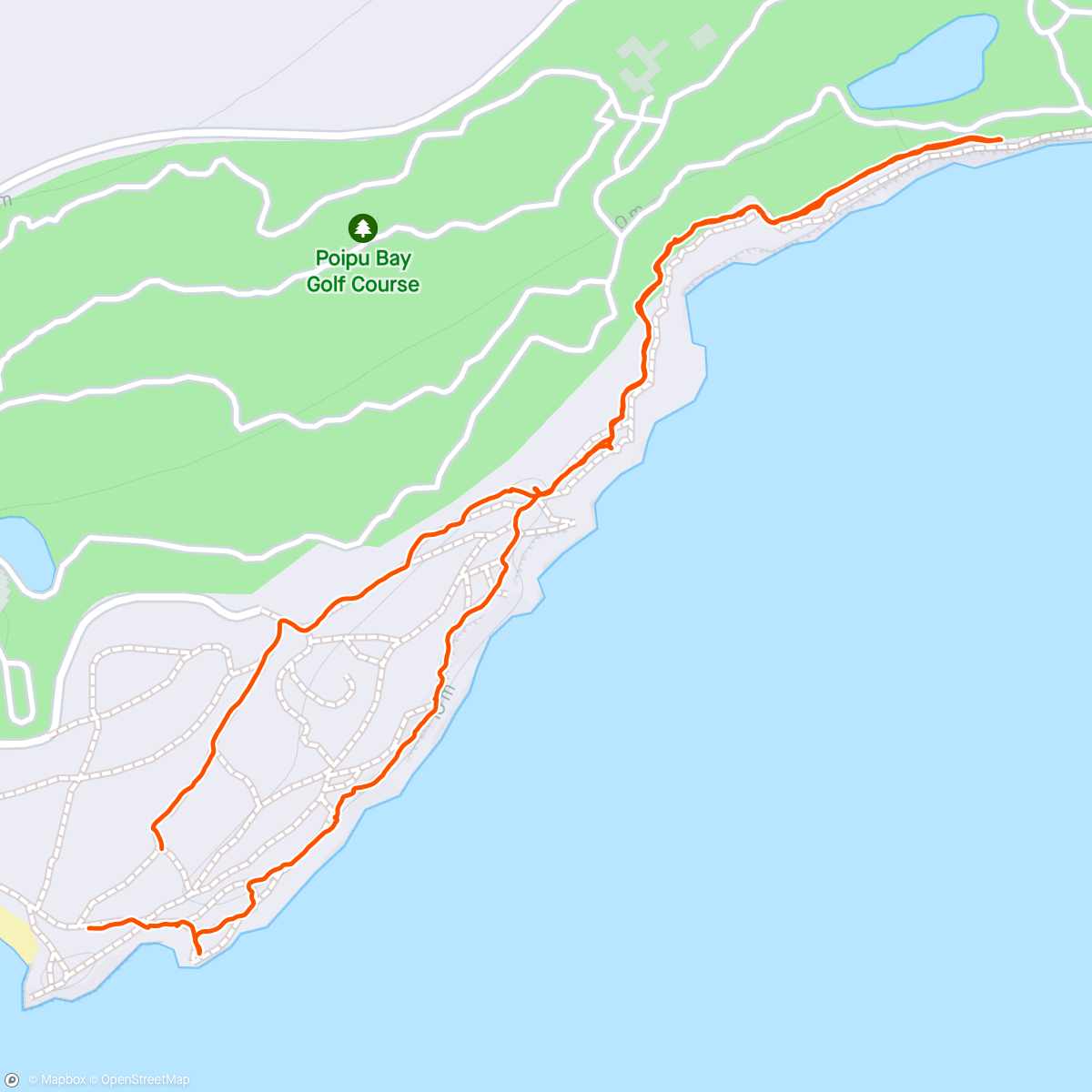 Mapa da atividade, Family Hike