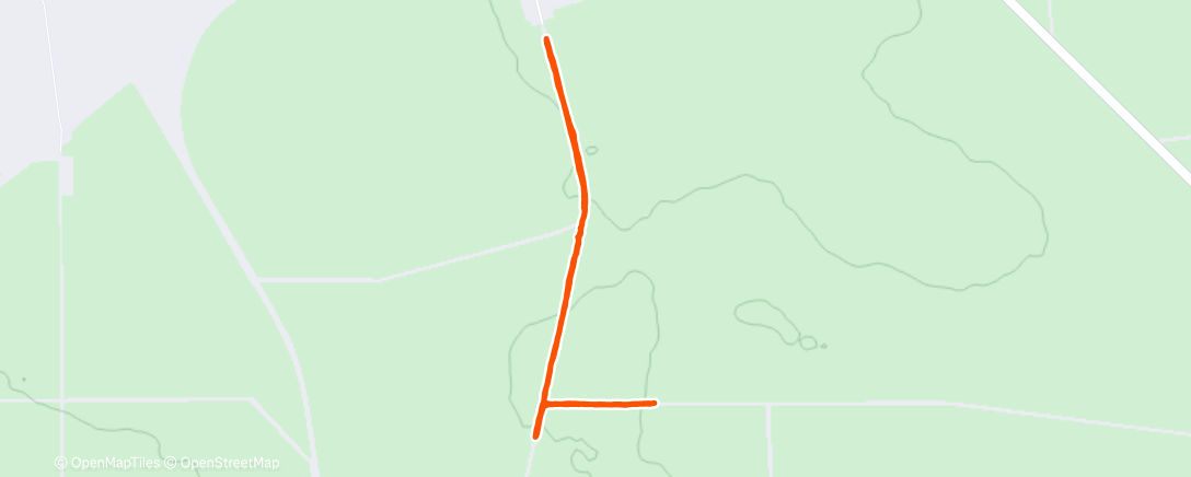 Map of the activity, Spaziergang am Nachmittag