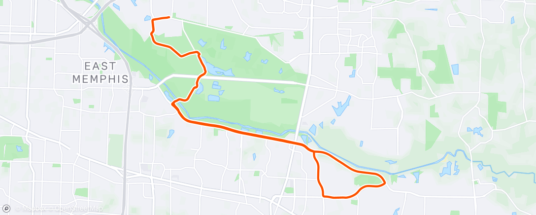 Map of the activity, Afternoon E-Bike Ride