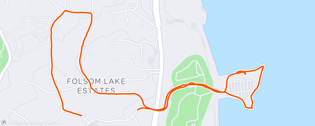 Карта физической активности (Afternoon Walk)