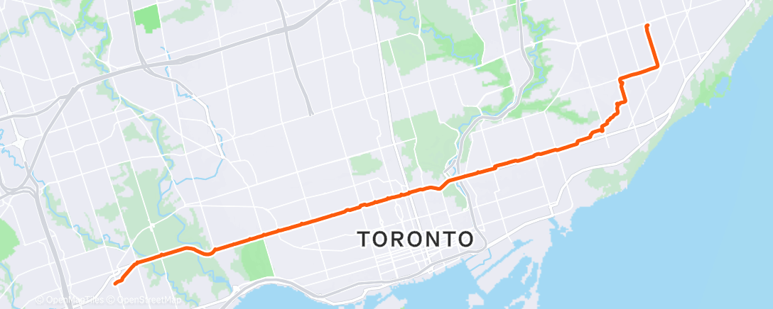 Карта физической активности (TTC Line 2 FKT)