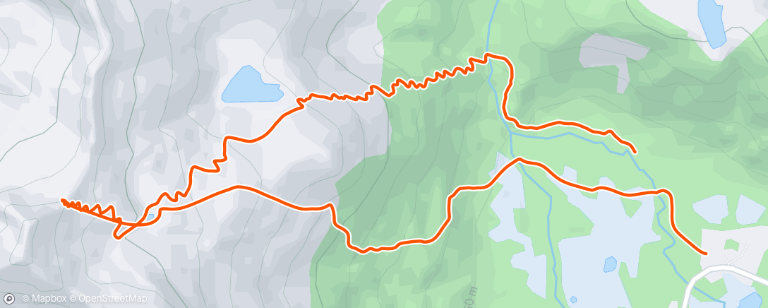 Map of the activity, «Fege bågå»