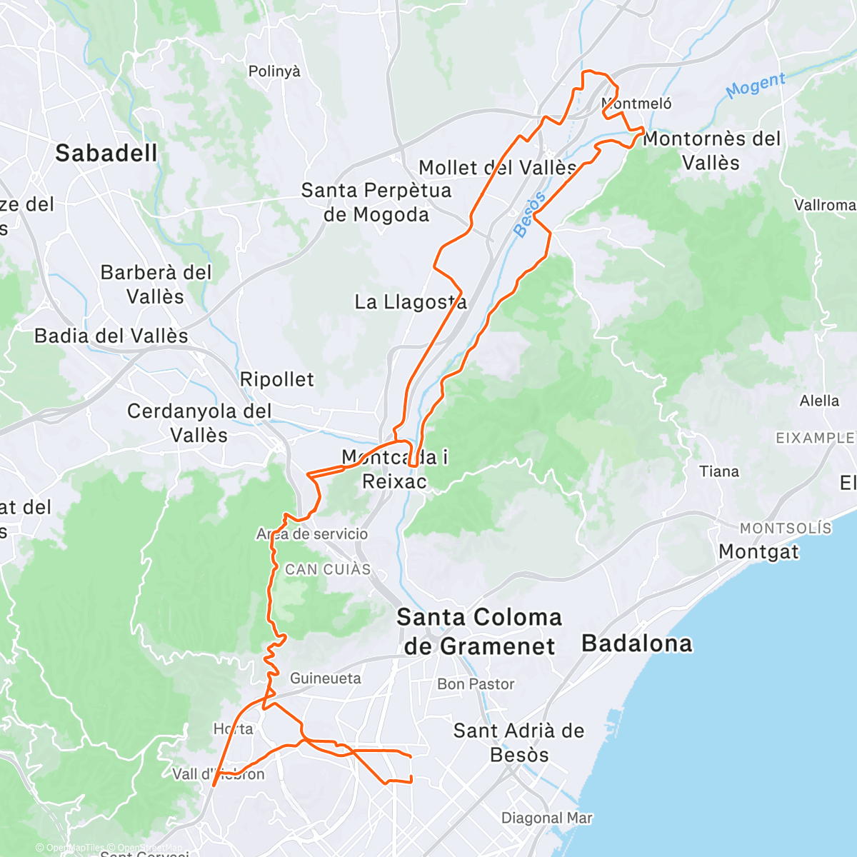 Карта физической активности (De domingo a domingo... 🫣)