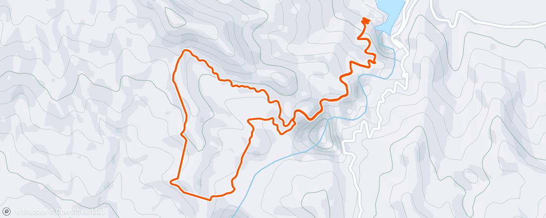 Map of the activity, Trail Running in Higher - FiruzAbad