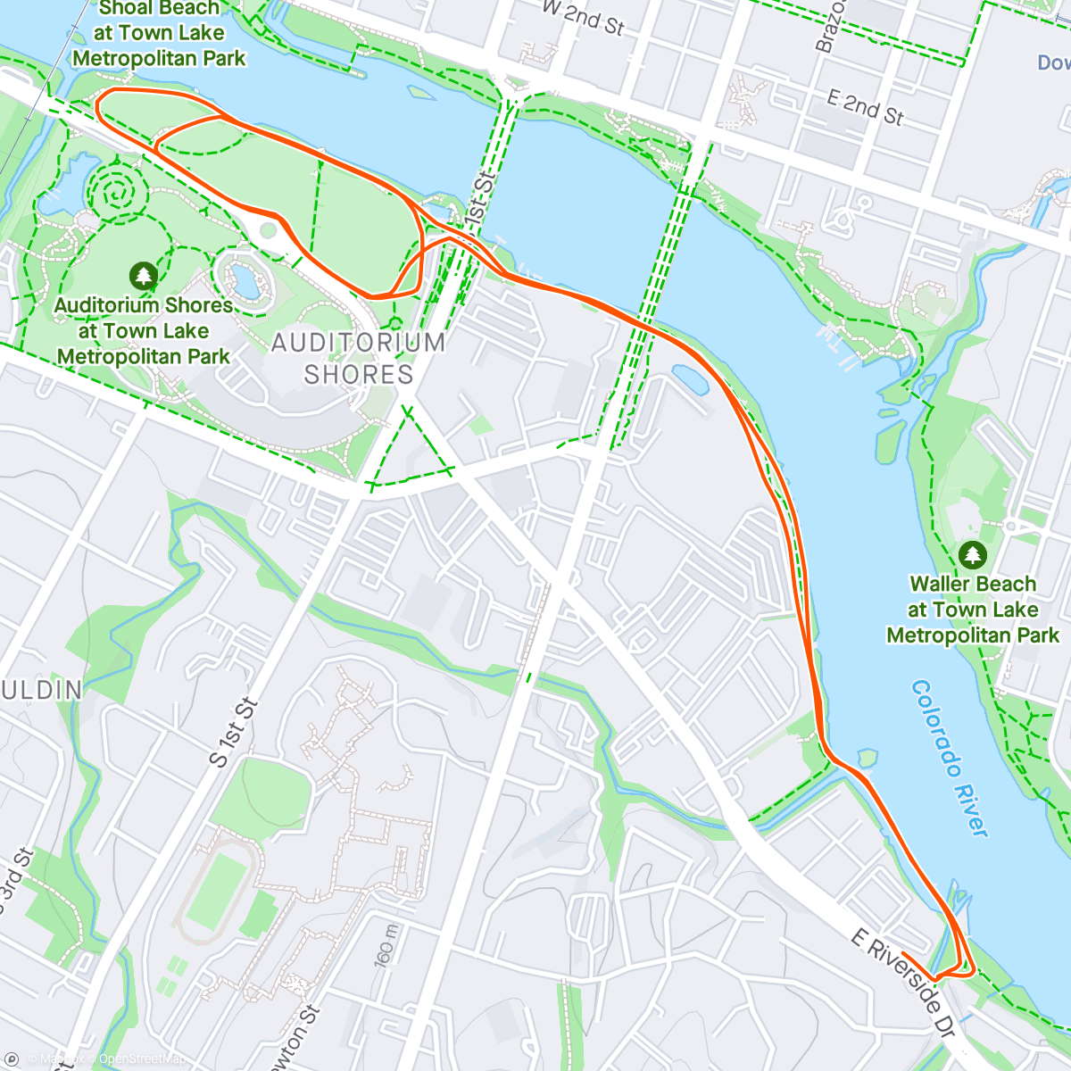Map of the activity, Ladybird Lake walkway
