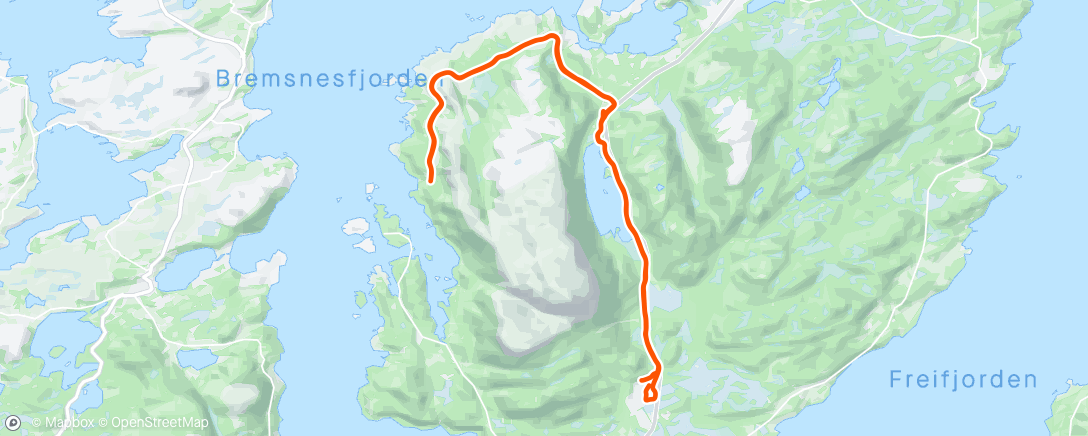 Map of the activity, Varmt