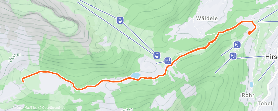 Map of the activity, Leichter Morgenlauf • Z2 💚 • Super easy!