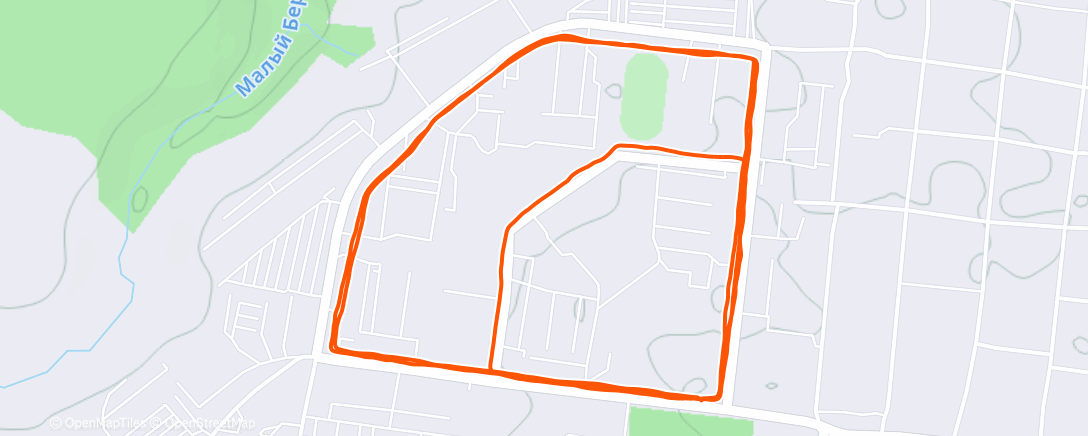 Map of the activity, Предновогодний