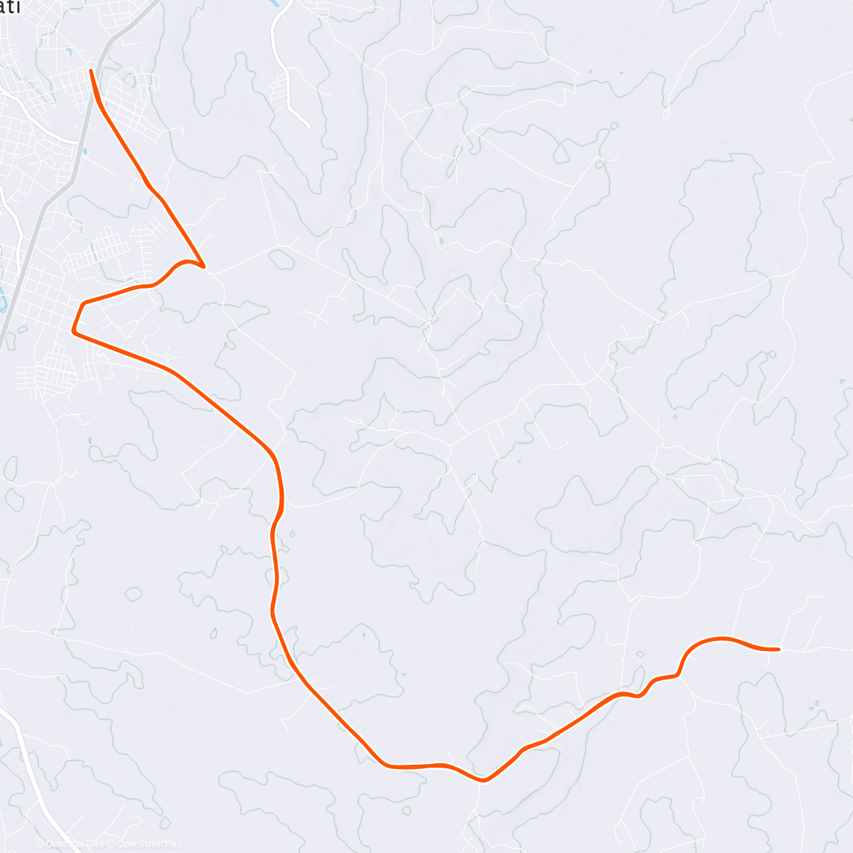 Map of the activity, Fechando 2025  - Obrigado DEUS