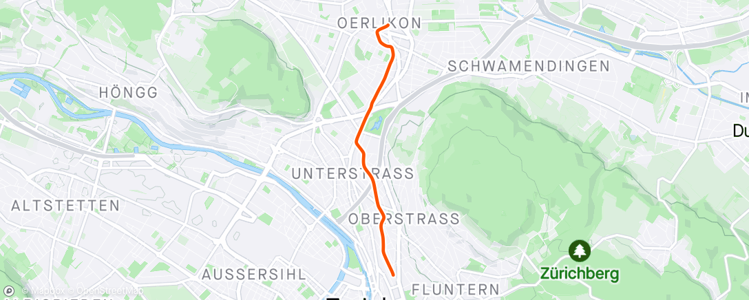 Карта физической активности (🌧 Abendradfahrt)
