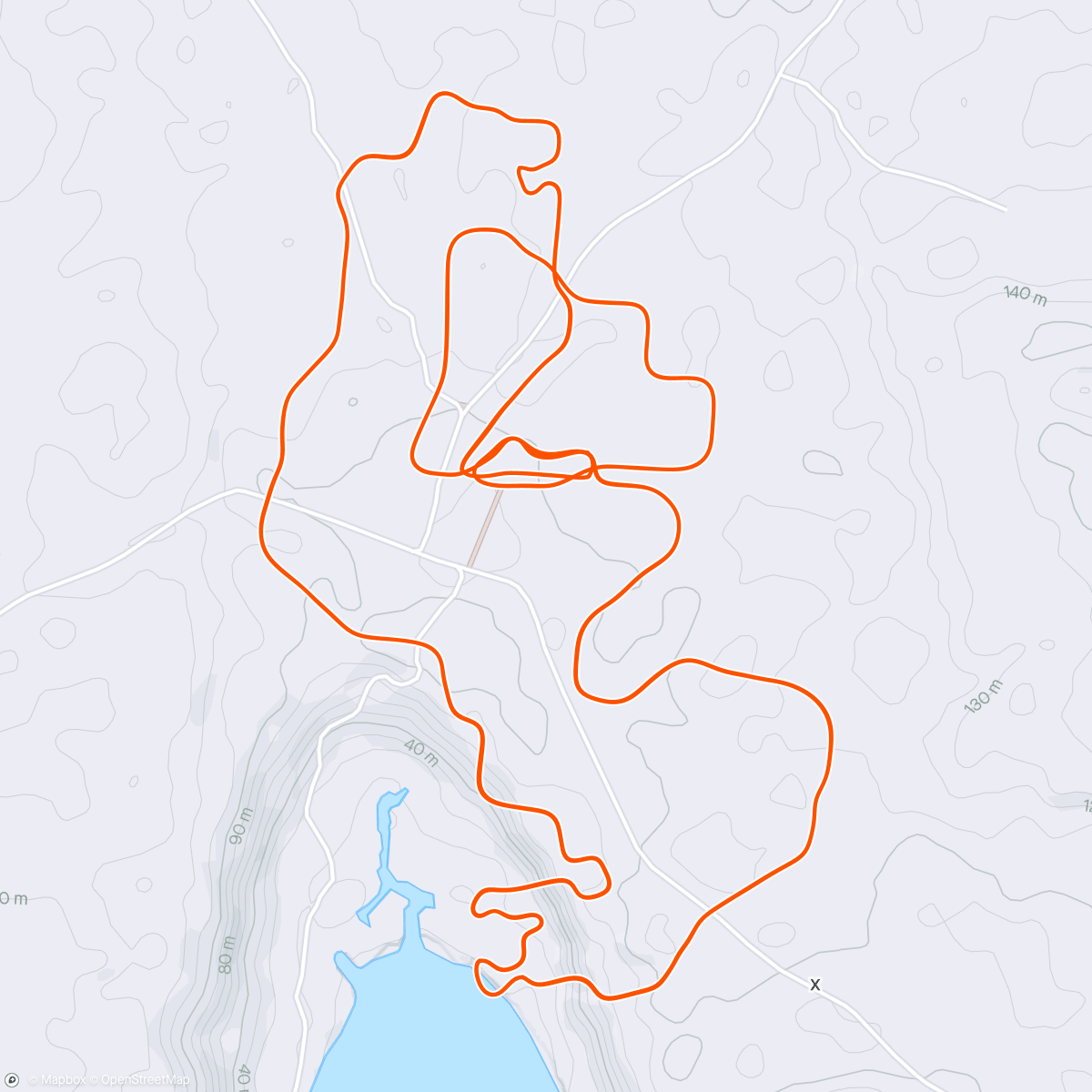 Map of the activity, Zwift - Pacer Group Ride: Sprinter's Playground in Makuri Islands with Coco