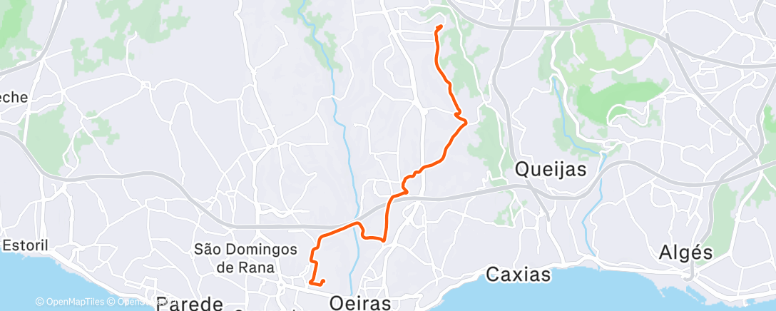 Карта физической активности (Afinal ainda não é o último daily Commuter)