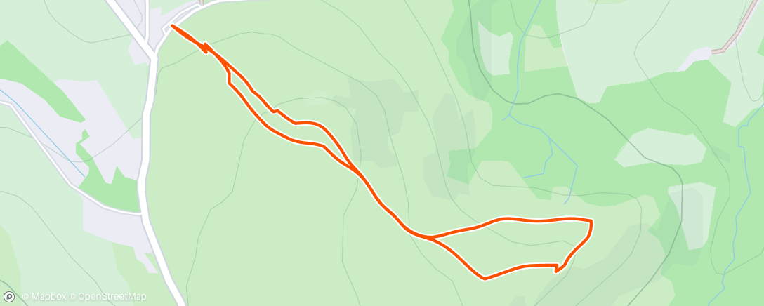 Map of the activity, Hound Tor