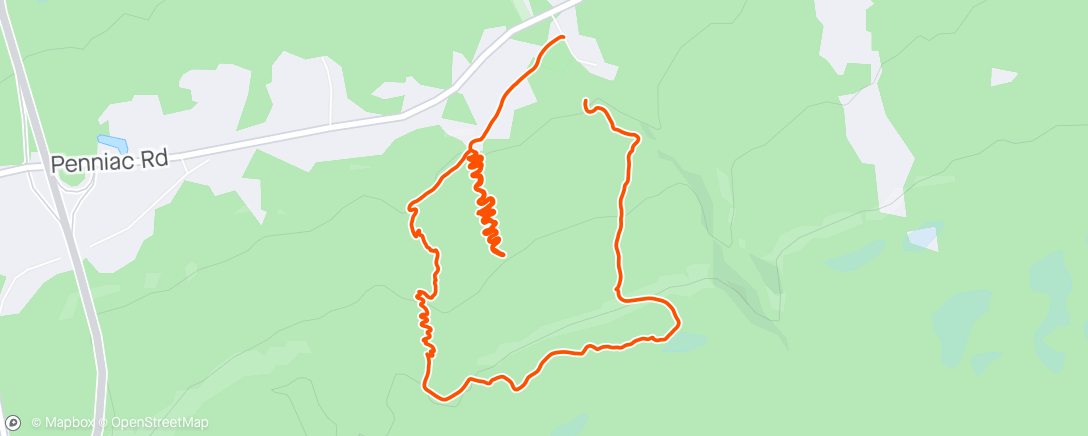 Map of the activity, MTB with the ladies