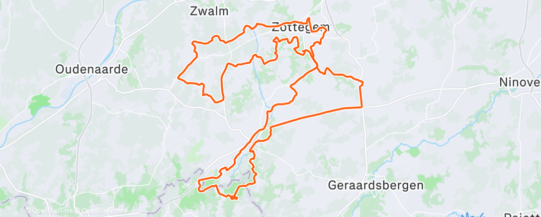 Map of the activity, Auwtch 🚜