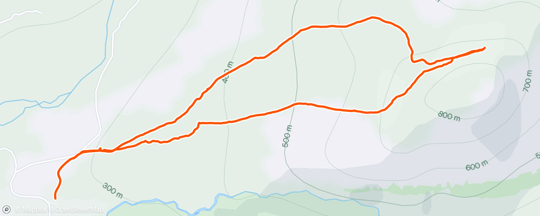 アクティビティ「Morning Hike」の地図