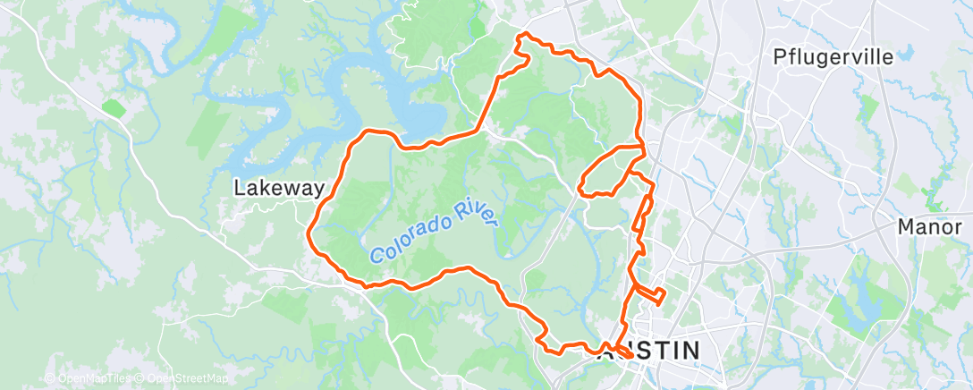Map of the activity, Holiday Block ✅ - 45’ Z3 + Z2 + 5x1’