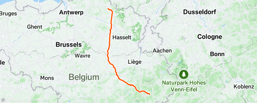 Map of the activity, Joubiéval -  Retie