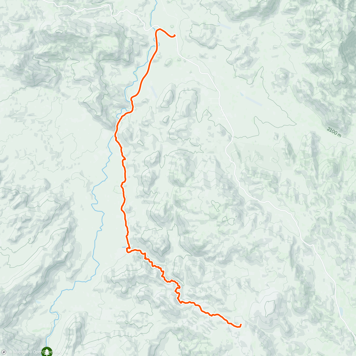 Map of the activity, PCT Day 51