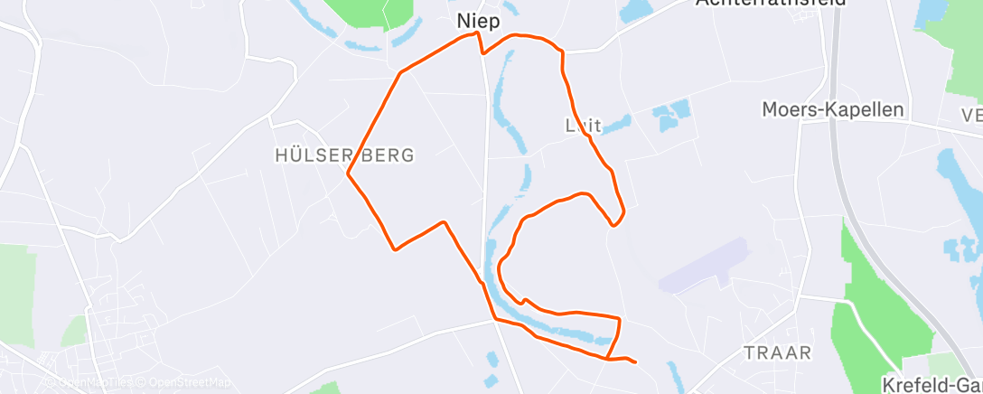 Map of the activity, REG 🏃