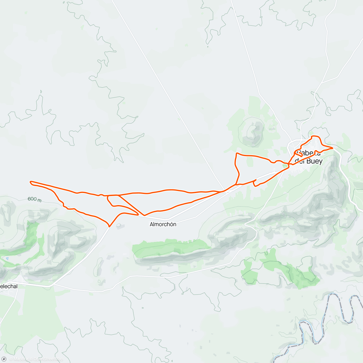 Mapa da atividade, Un poquito de Ciclocross