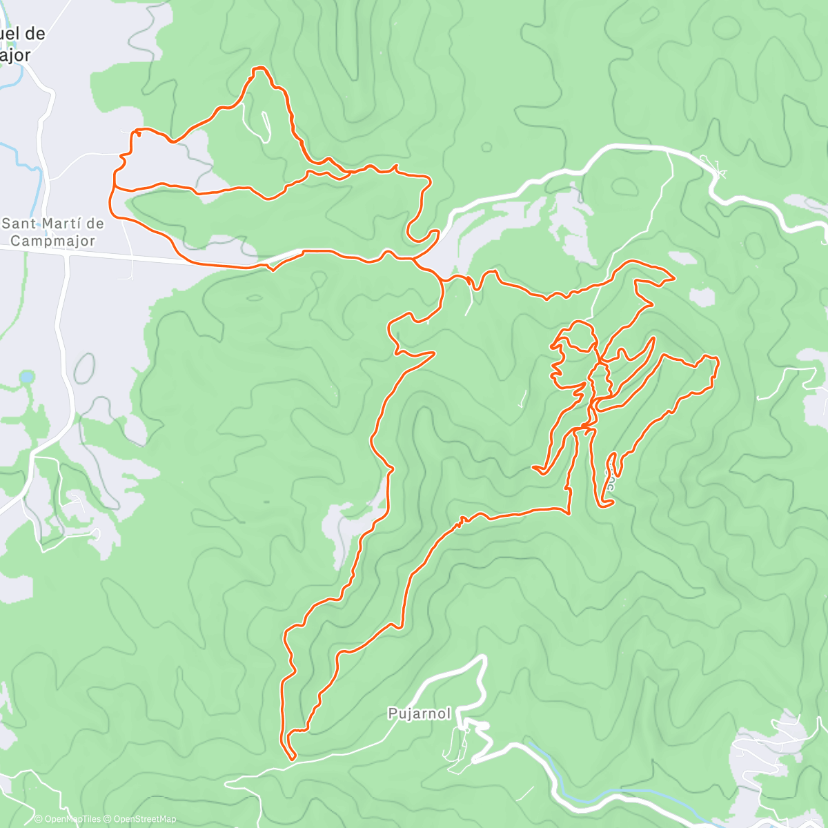 Карта физической активности (Holiday Enduro Banyoles 1)