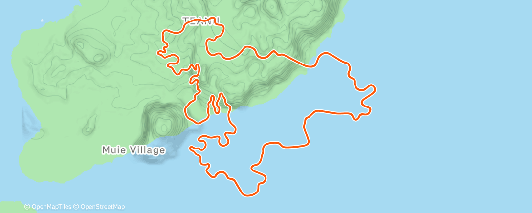Map of the activity, Zwift - Race: EMU Japan Race (A) on Sand And Sequoias in Watopia