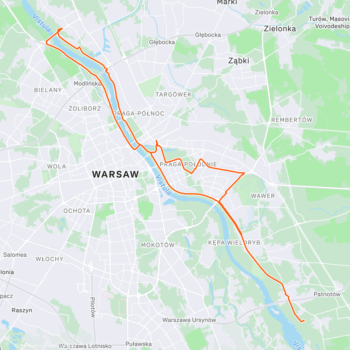 Map of the activity, Przymiarka do Rapha500. I wystarczy 😁
