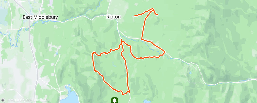 Map of the activity, chewed up and swallowed by backyard breadloaf and oak ridge. my derailleur ATE