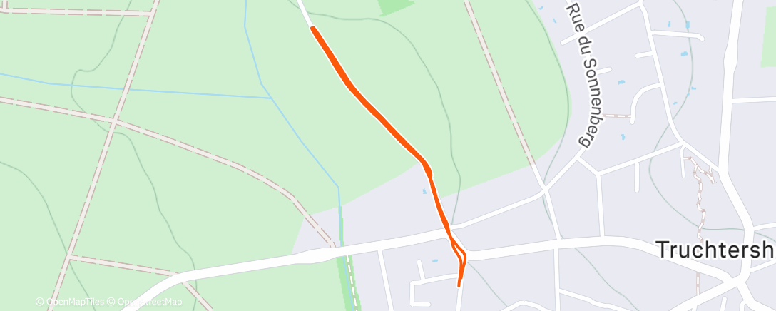 Map of the activity, Course a pied avec Lucas, 🐢🐇  4*2 min course / 1 min marche