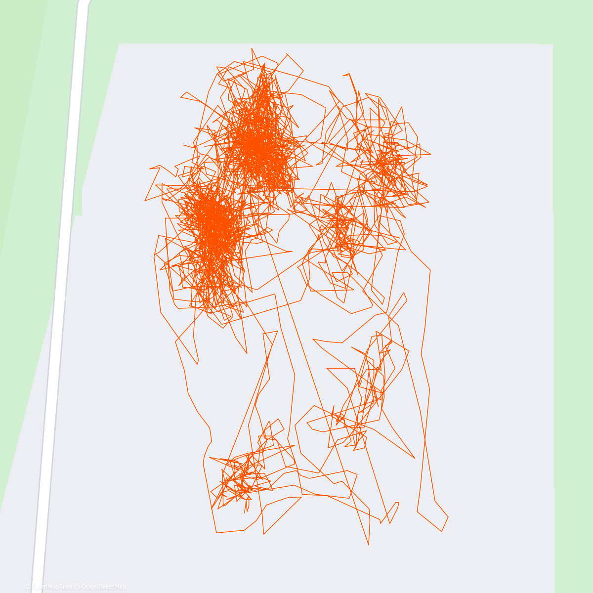 Карта физической активности (Пляжку  2025-го года закрыли)
