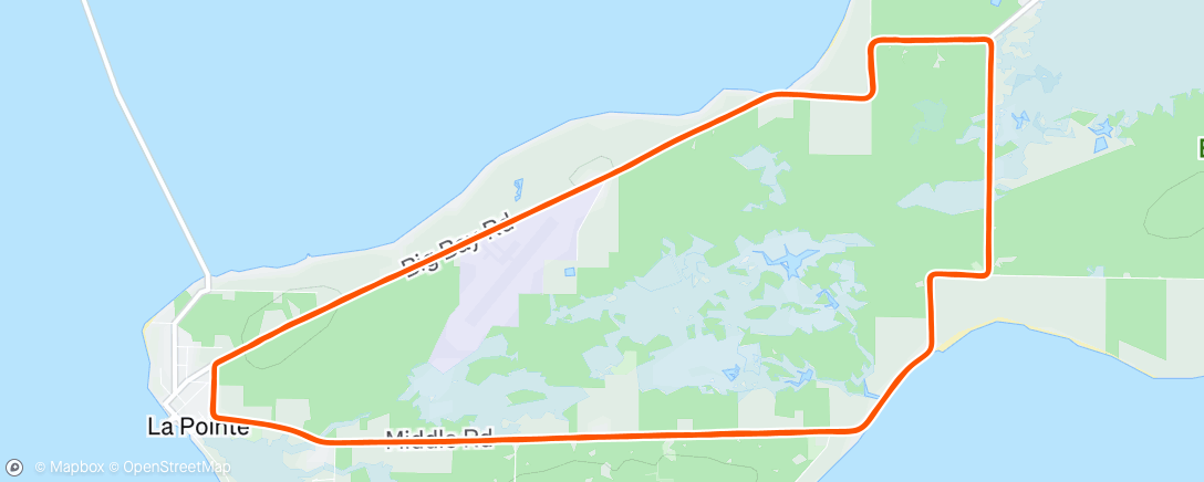 Map of the activity, Apostle inline marathon 7th overall