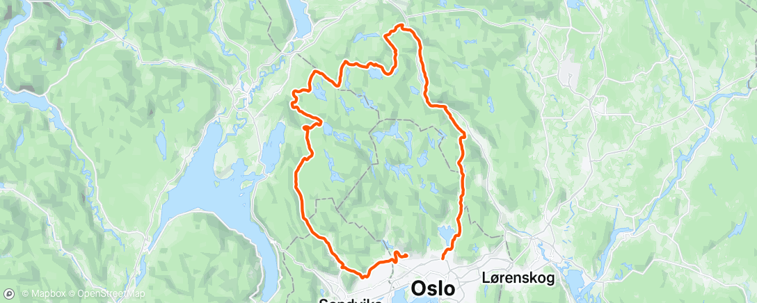 Map of the activity, 1/2 FARA/PAS/Sweet midsummer ride☀️