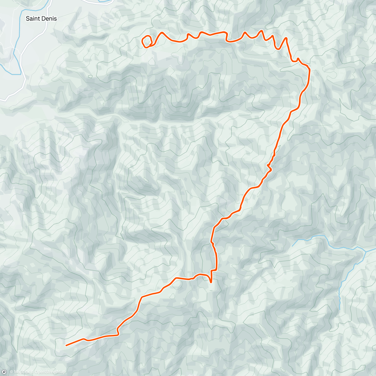 Map of the activity, Zwift - Active Recovery in France