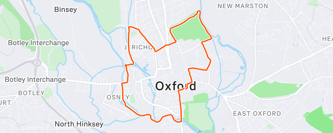 Map of the activity, Cruise with Johannes