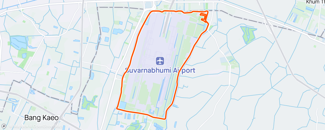 Map of the activity, Sunday Skylane 100km