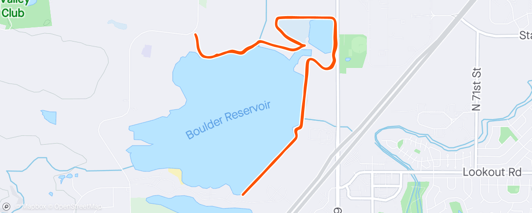 Map of the activity, Coot and Rez with CB 🐶