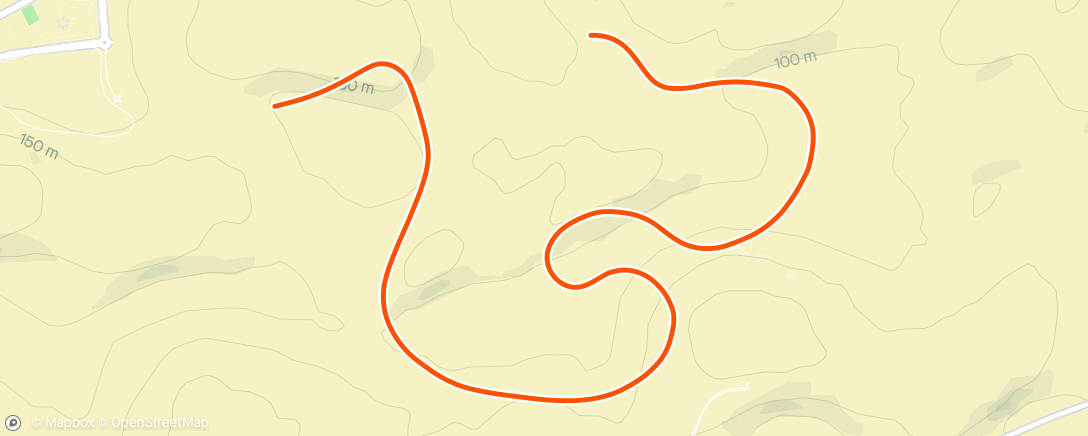 Map of the activity, MyWhoosh - Tel Mureeb