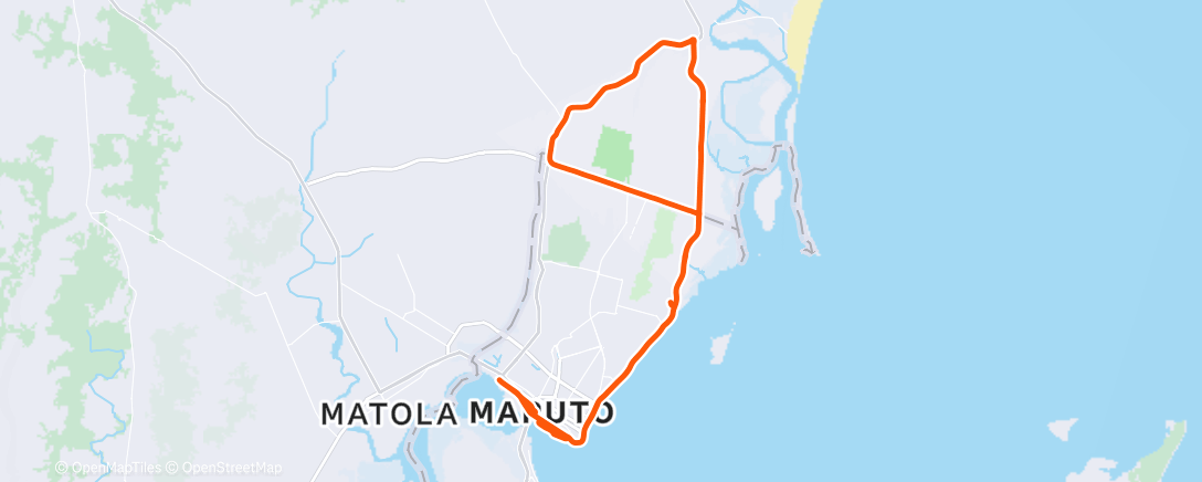 Map of the activity, Morning Ride