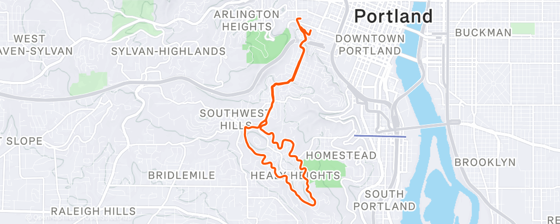 Karte der Aktivität „Progression Run”