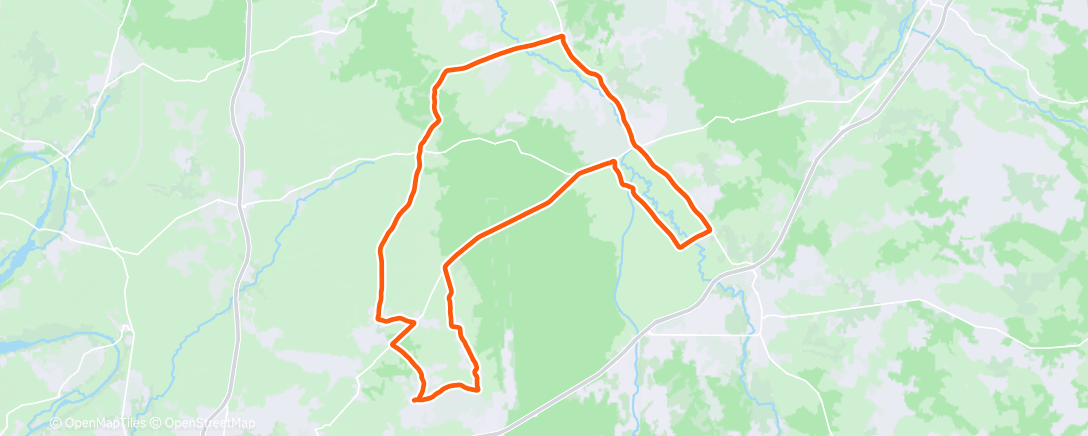 Map of the activity, Vélo - Avé le Padre Avant les Fêtes - 🥳