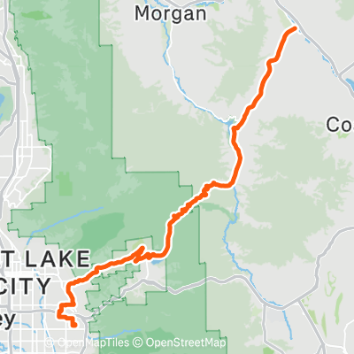 Millcreek to Henefer | 40.2 mi Cycling Route on Strava